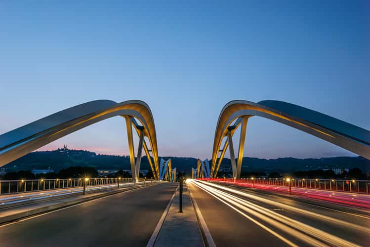 Neue Eisenbahnbrücke - Linz