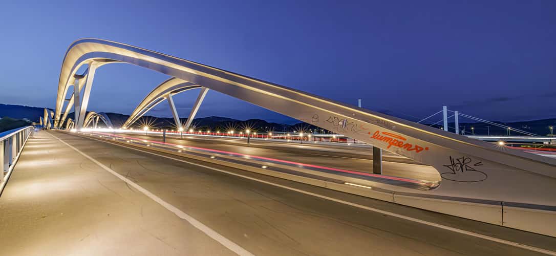 Neue Eisenbahnbrücke - Linz