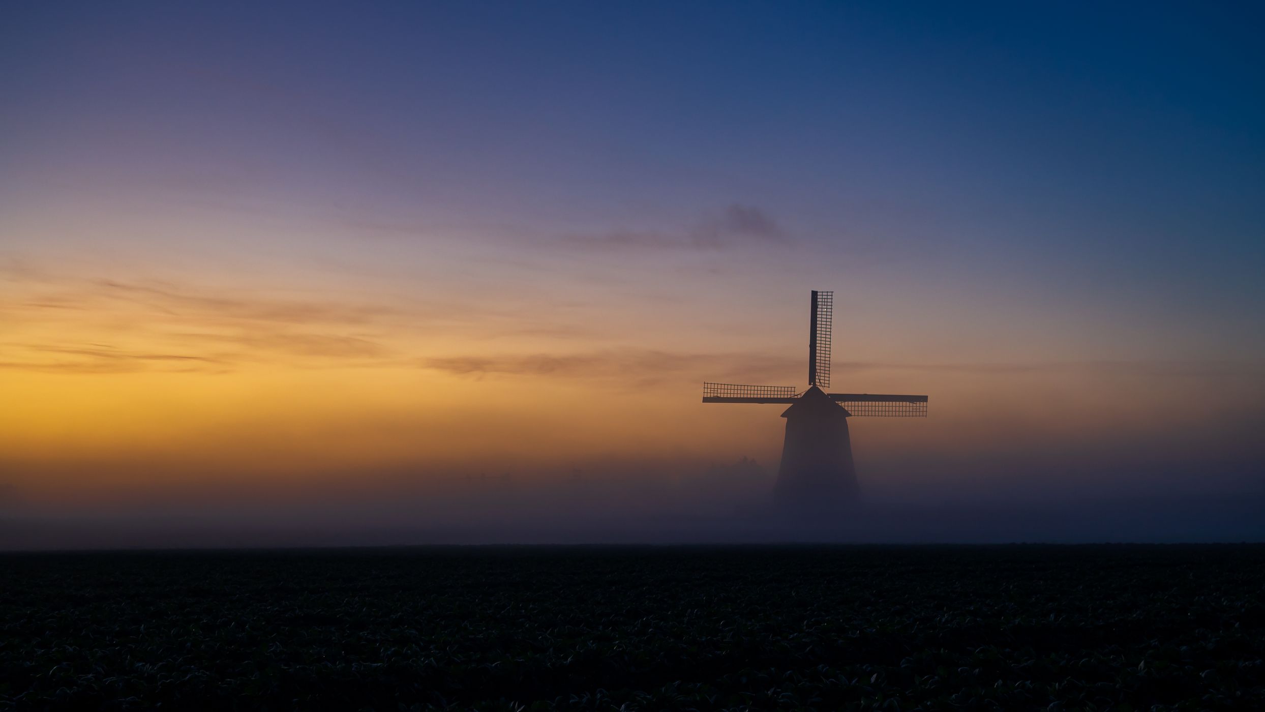 Old windmill, Netherlands