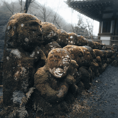 Otagi Nenbutsu-Ji Temple, Kyoto, Japan