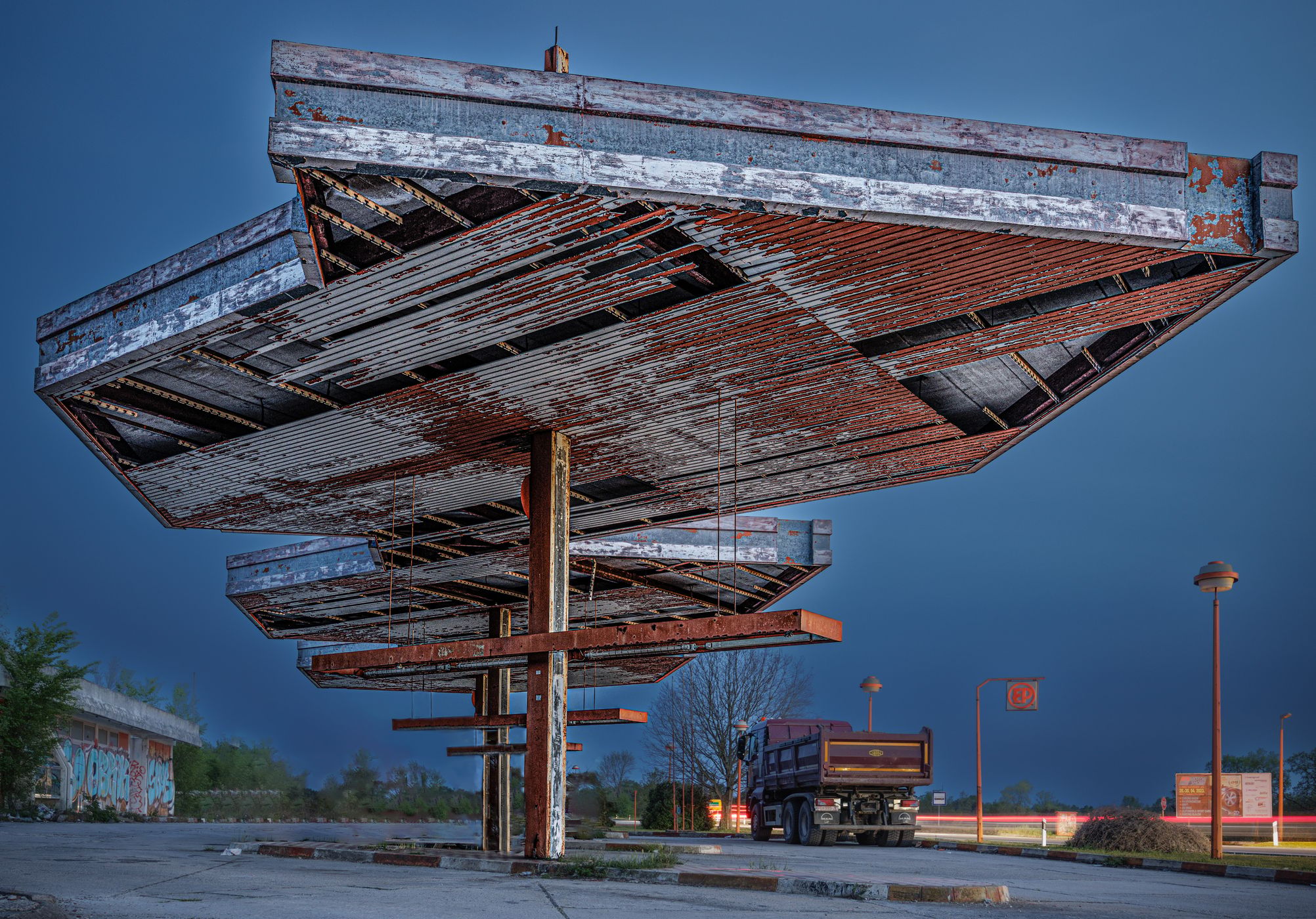 Petrol Station - Lost Place, Croatia