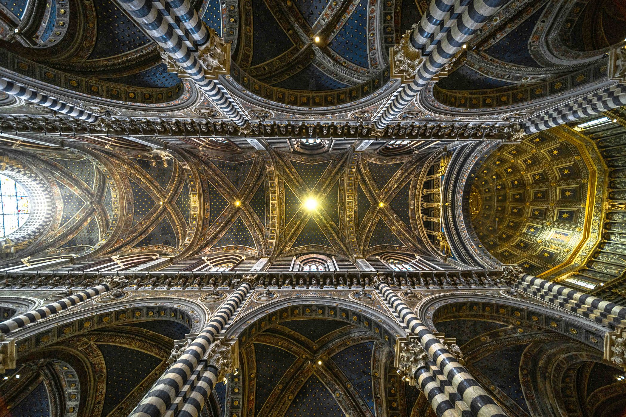 Piazza and Duomo di Siena, Italy