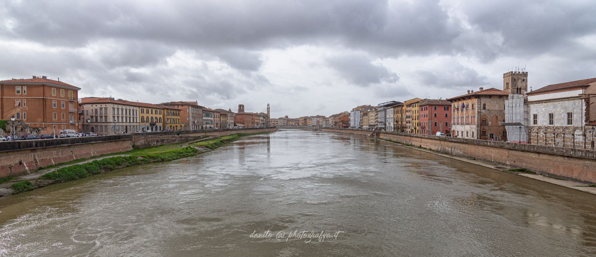 Lungarno, Pisa, Italy