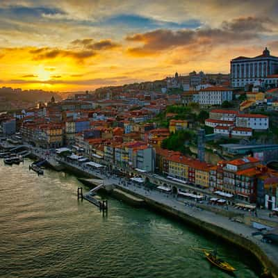 Porto from Ponte  Luis I, Portugal