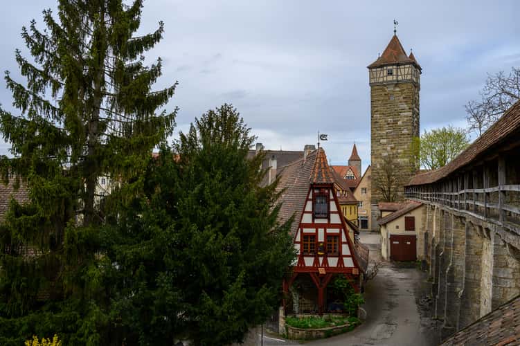 City Wall, Rothenburg 