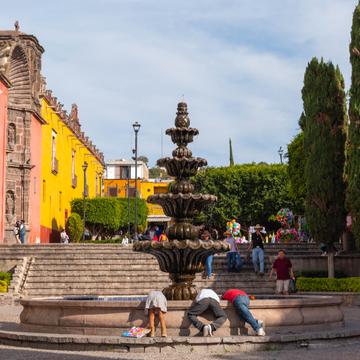 San Miguel de Allende - Plaza de la Soledad, Mexico