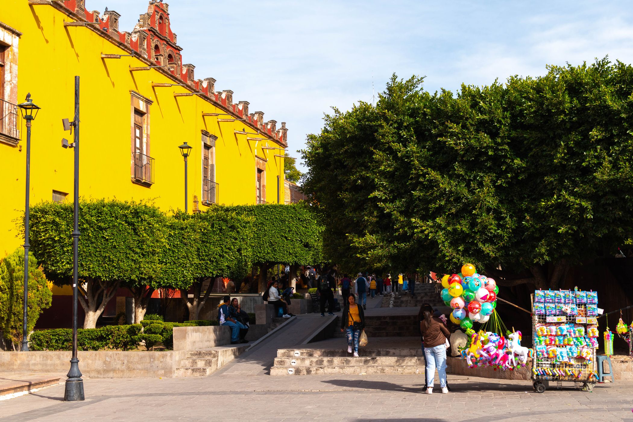 San Miguel de Allende - Plaza de la Soledad, Mexico