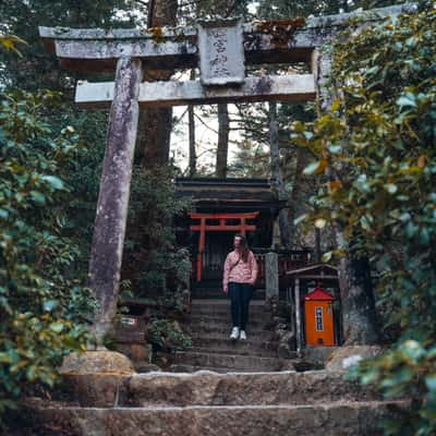 Shinomiya Shrine, Miyajima, Japan