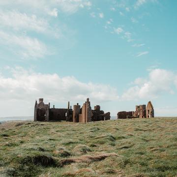 Slains Castle near Cruden Bay, United Kingdom