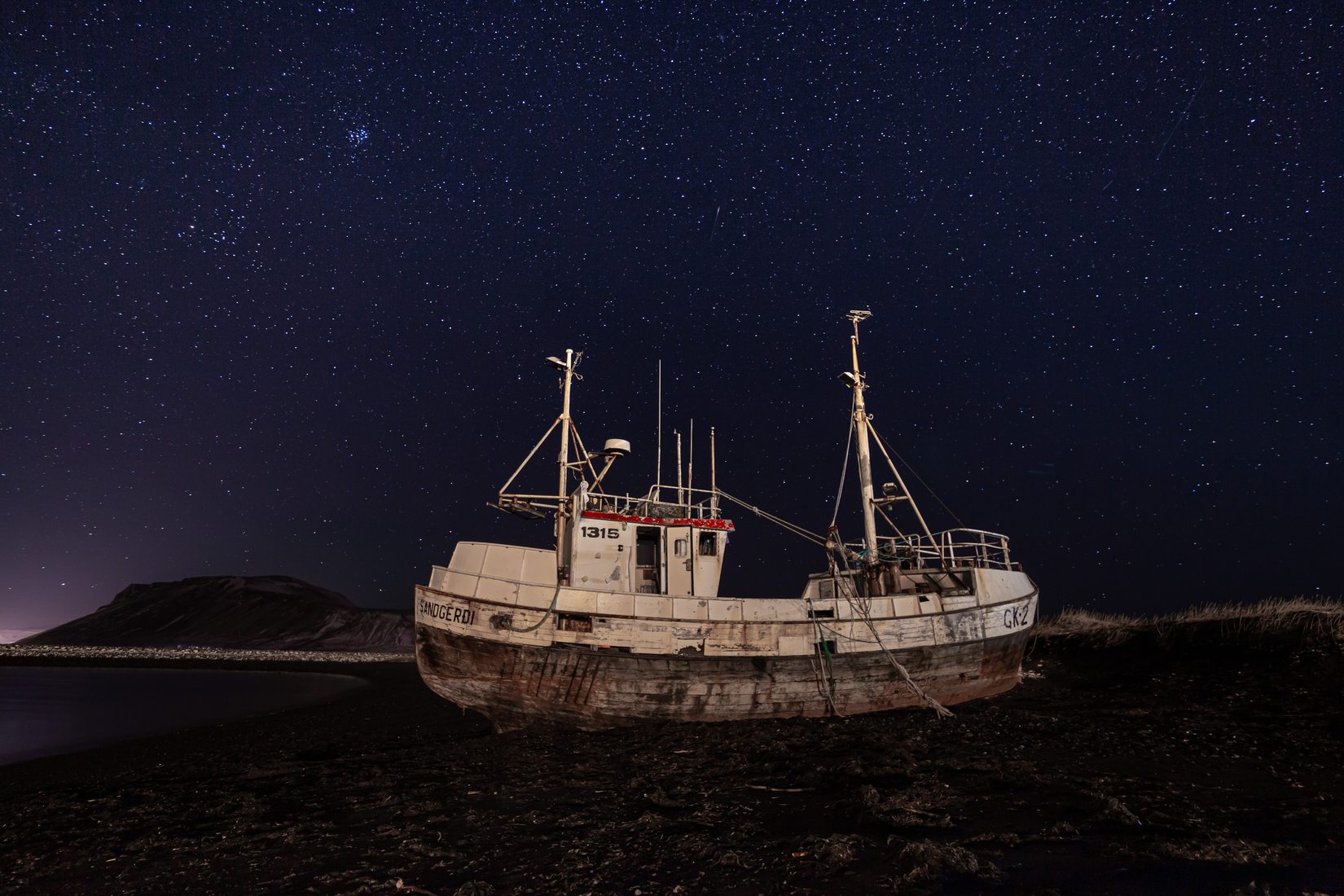 Stranded Ship - Iceland, Iceland