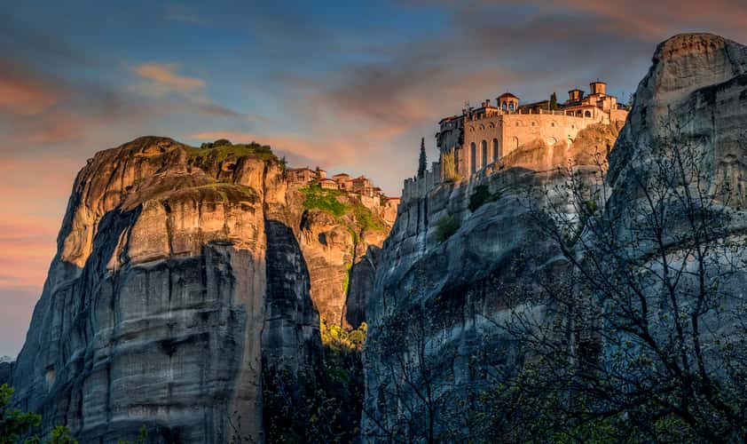 Sunrise view of Monastery