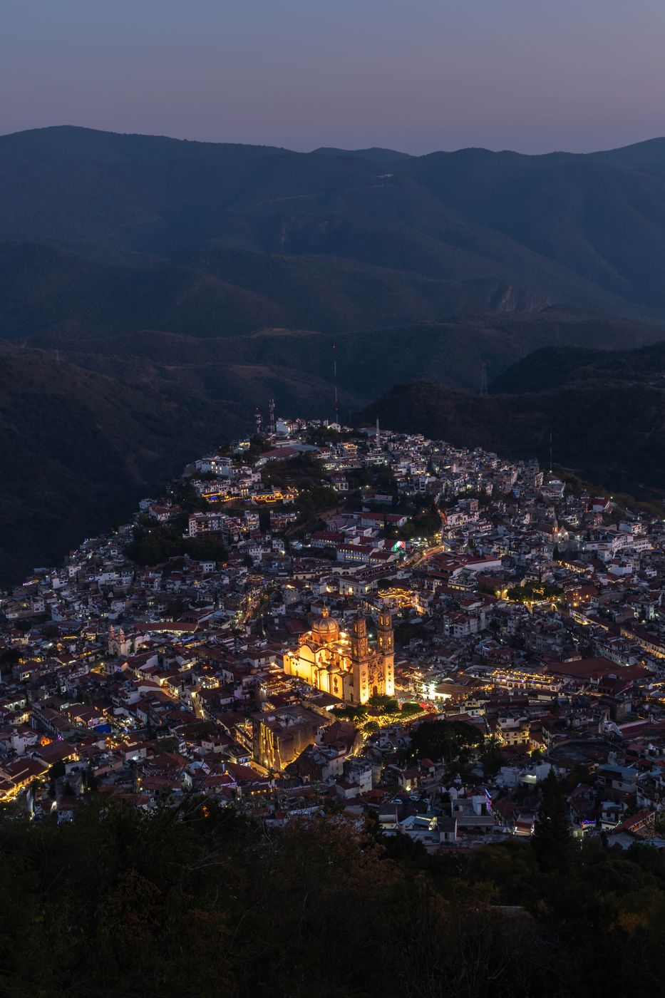 Taxco - from Cristo de Taxco, Mexico