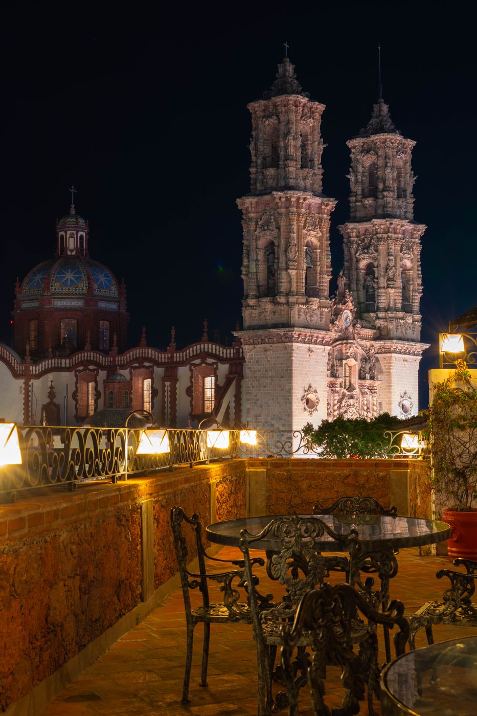 Taxco - view from Hotel Agua Escondida, Mexico