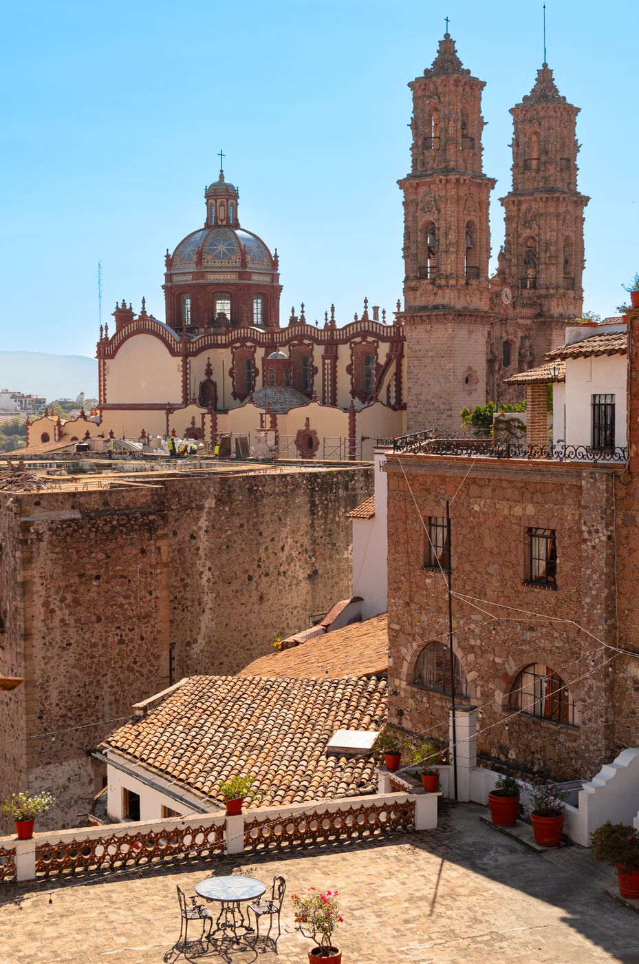 Taxco - view from Hotel Agua Escondida, Mexico