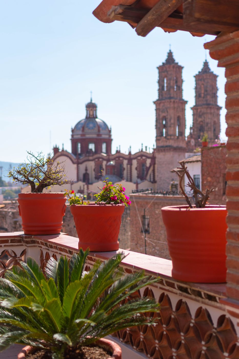 Taxco - view from Hotel Agua Escondida, Mexico