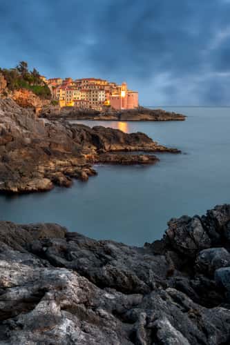 Tellaro from Punta di Trigliano