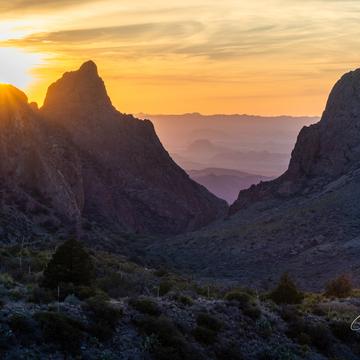 The Window from Chisos Basin, USA