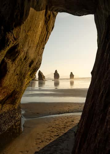 Tongaporuru beach, three sisters