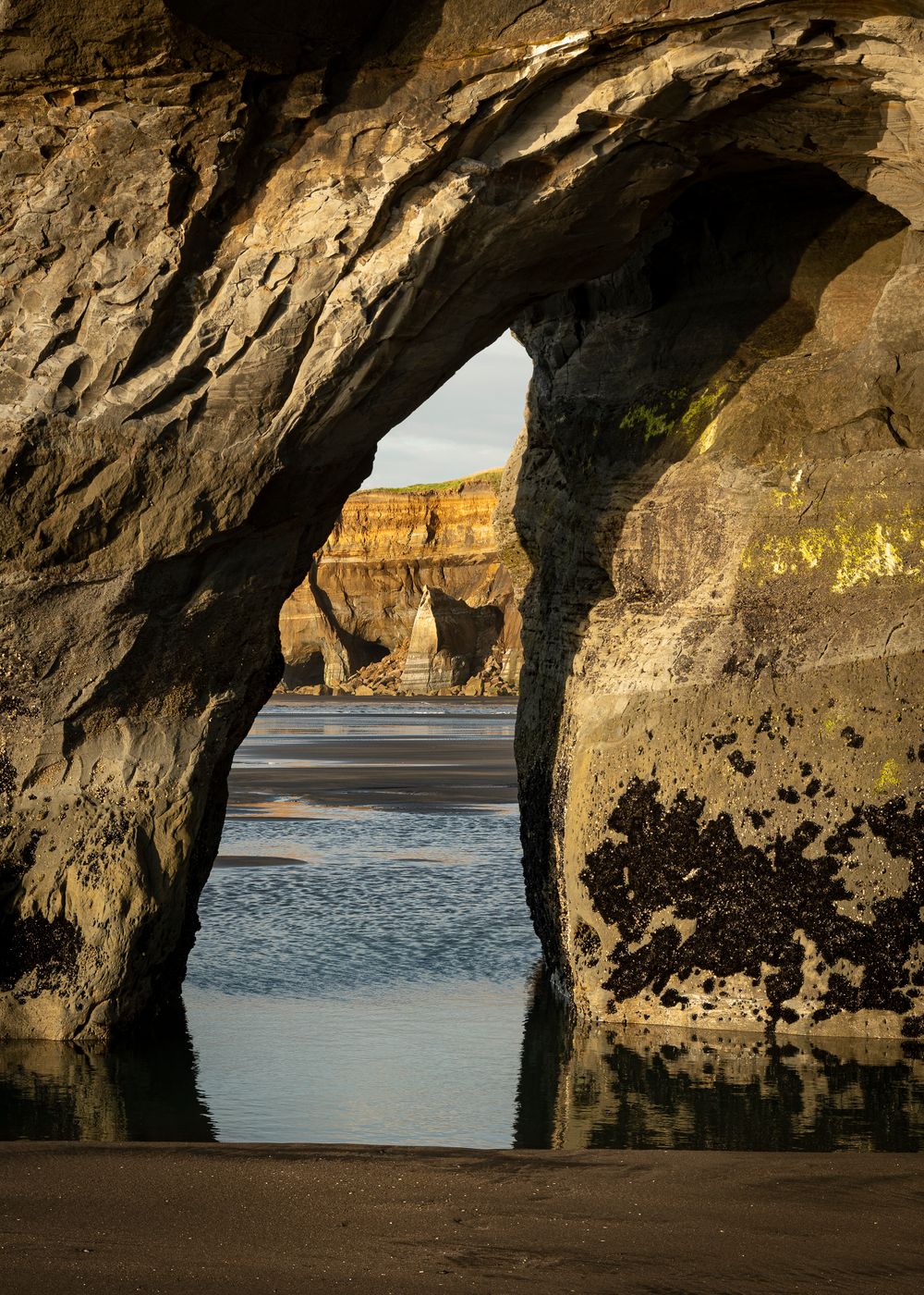Tongaporuru beach, three sisters, New Zealand