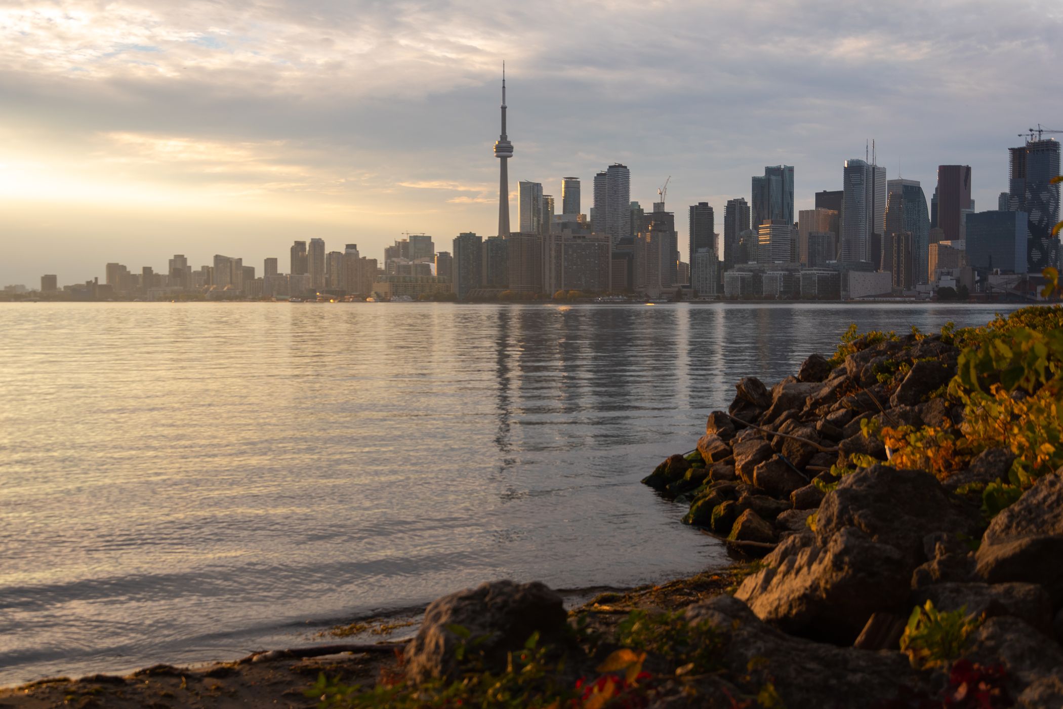 Toronto - Ward's Island Viewpoint, Canada