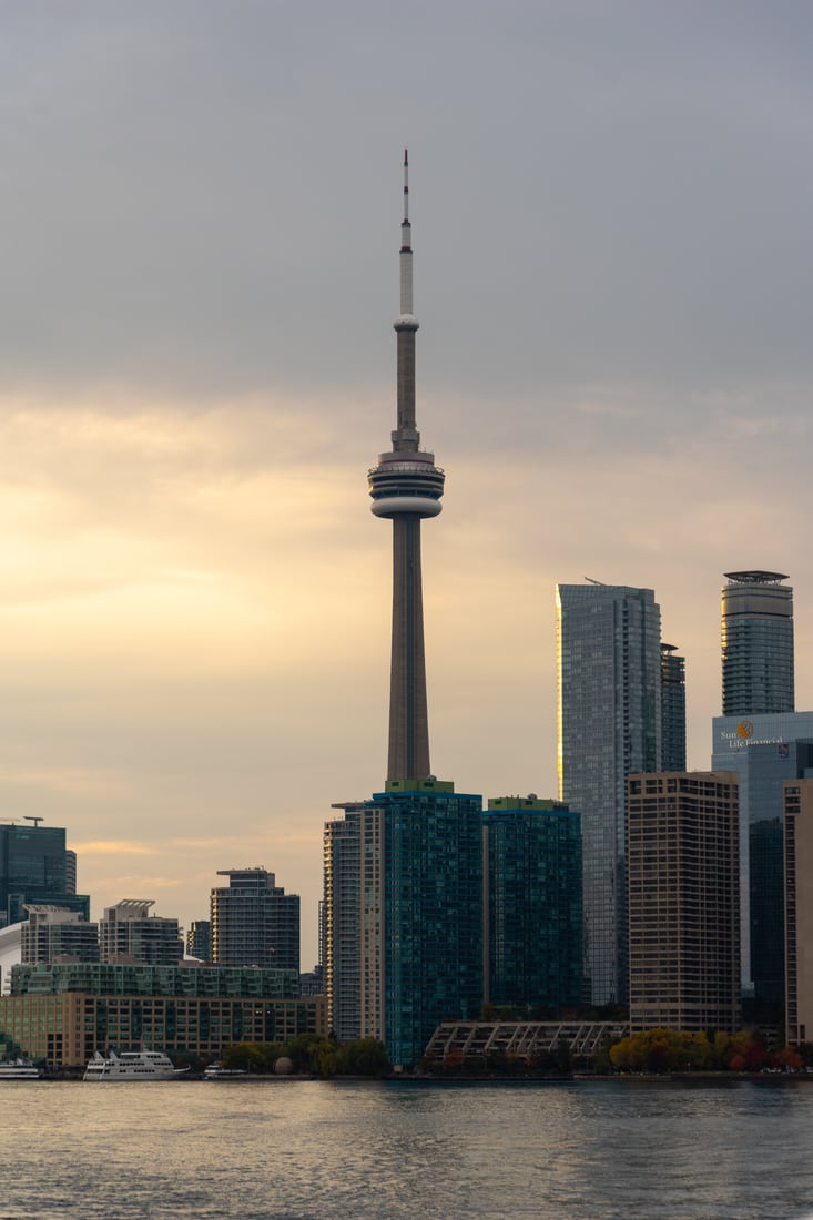 Toronto - Ward's Island Viewpoint, Canada