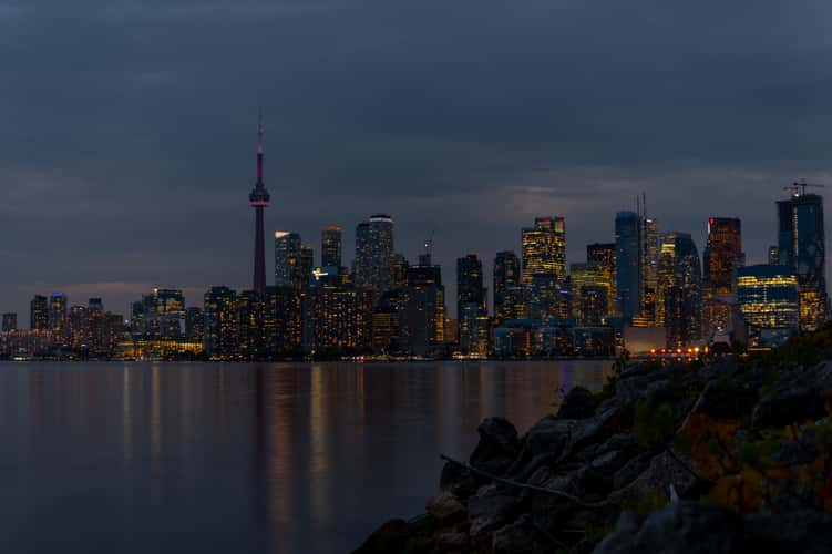Toronto - Ward's Island Viewpoint