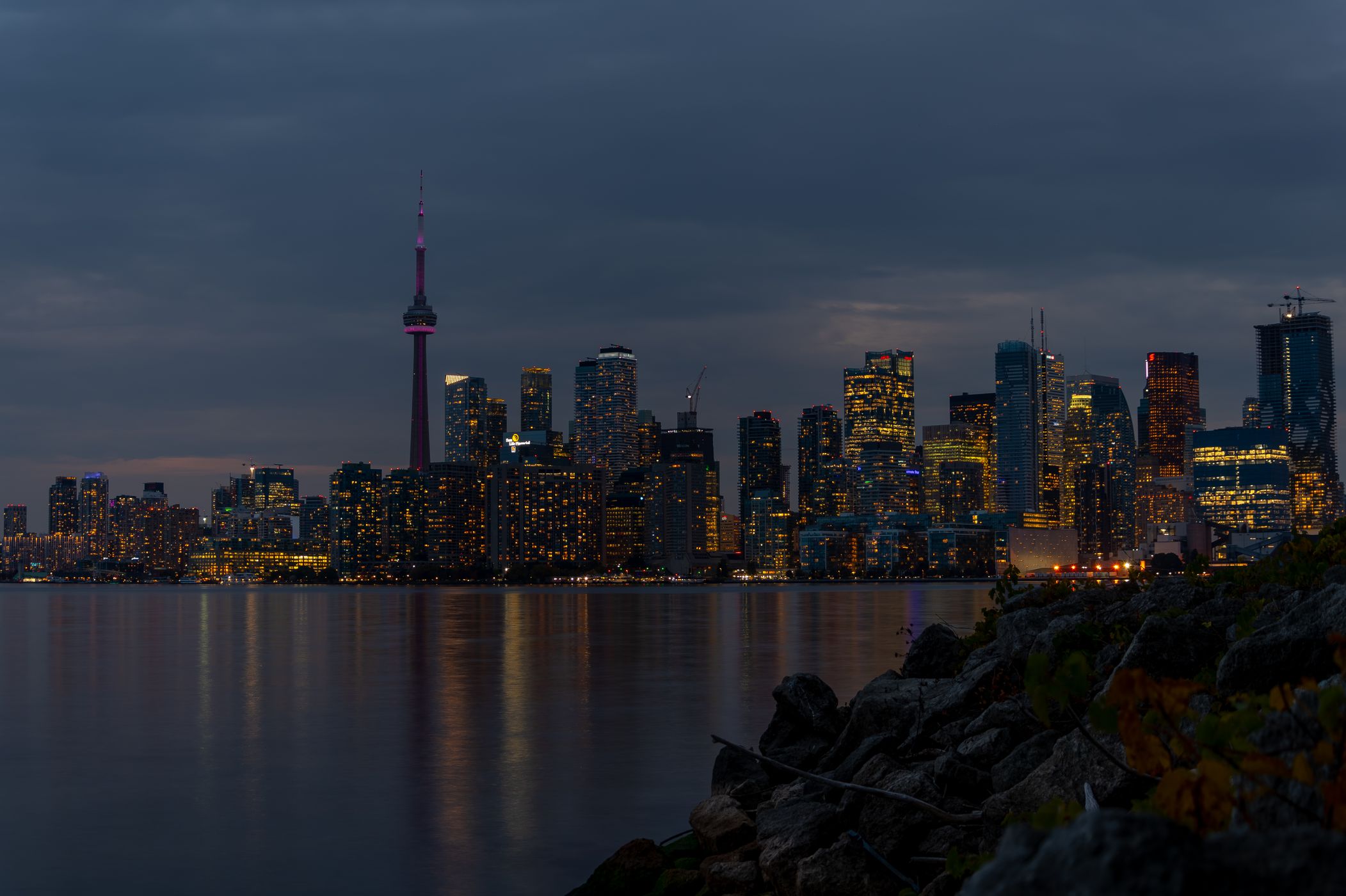 Toronto - Ward's Island Viewpoint, Canada