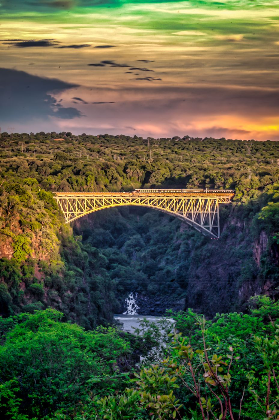 Victoria Falls Bridge, Victoria Falls, Zimbabwe