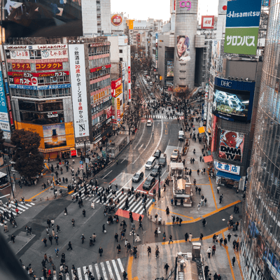 View from Magnet Bar Shibuya, Tokyo, Japan