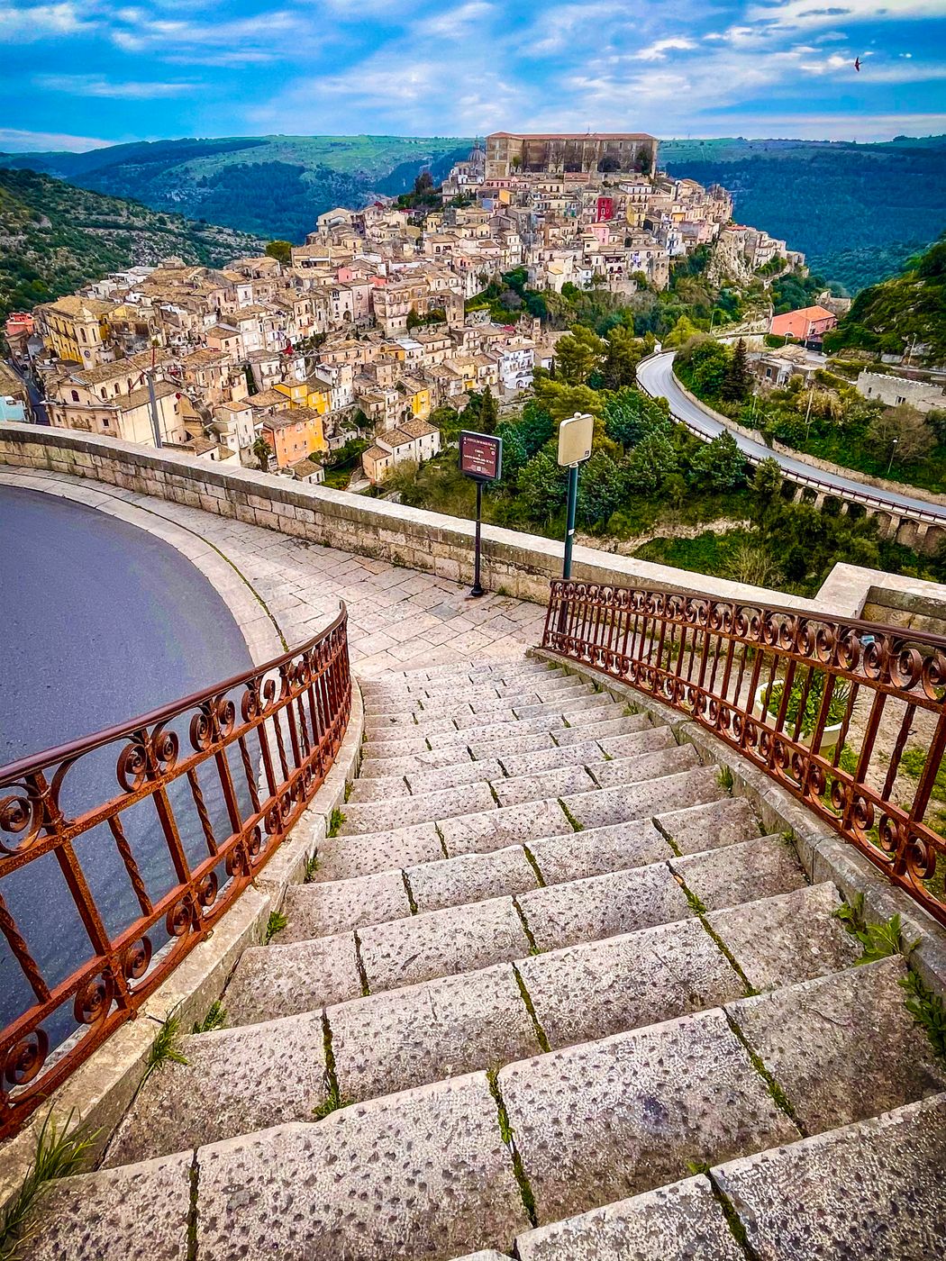 View of Ragusa Ibla, Italy
