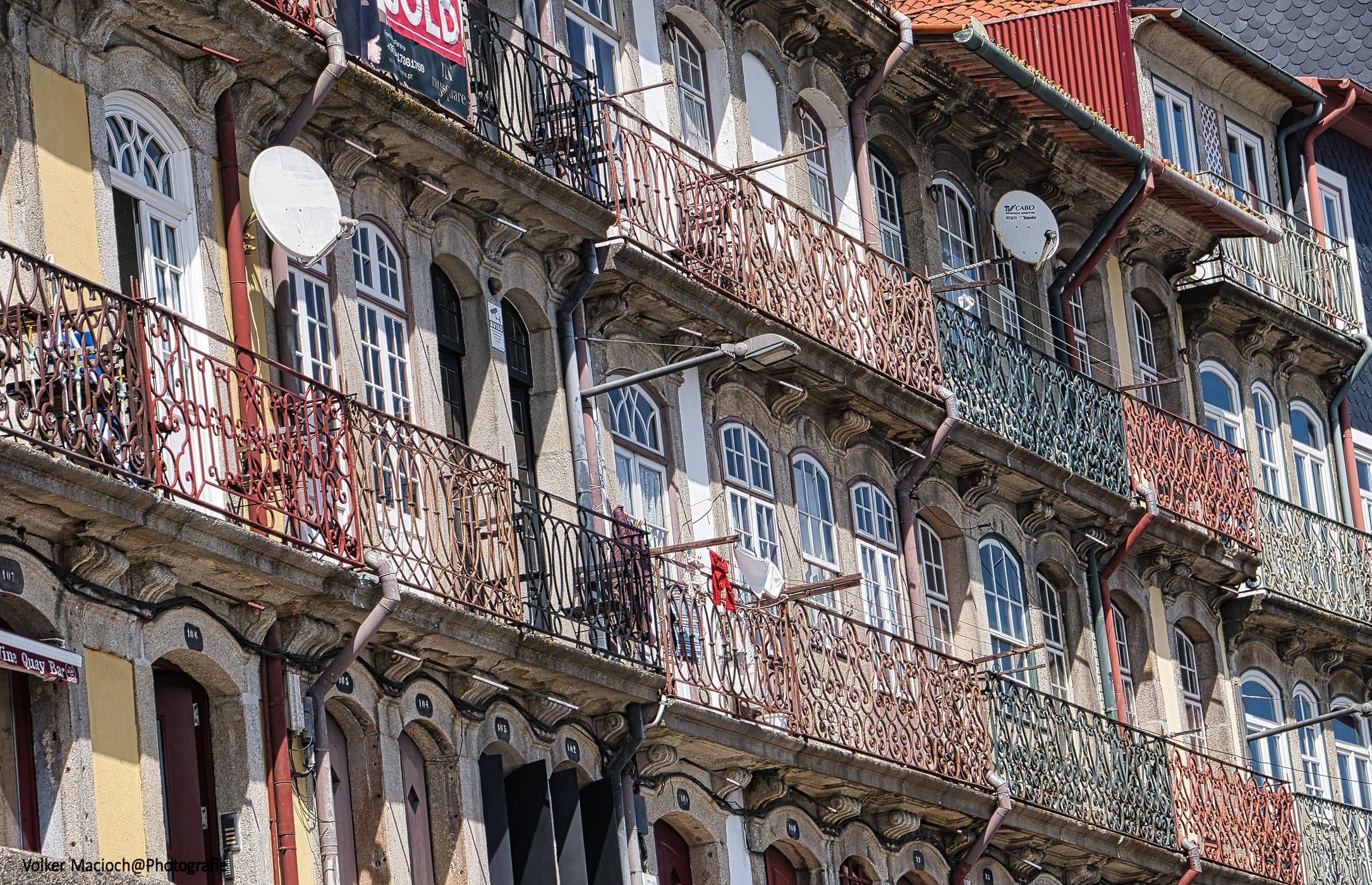 View to Porto houses, Portugal