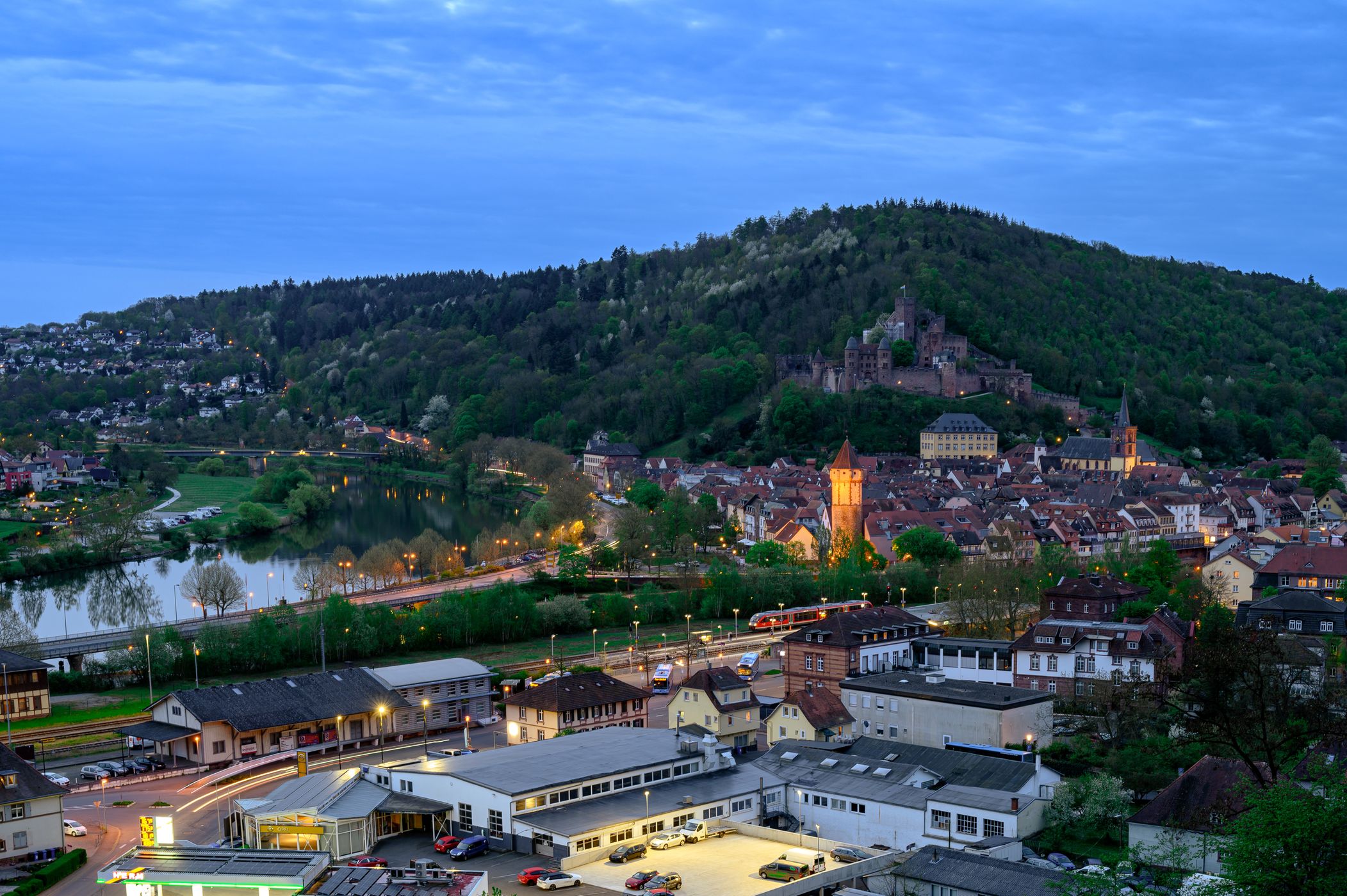 Wertheim City and Castle, Germany