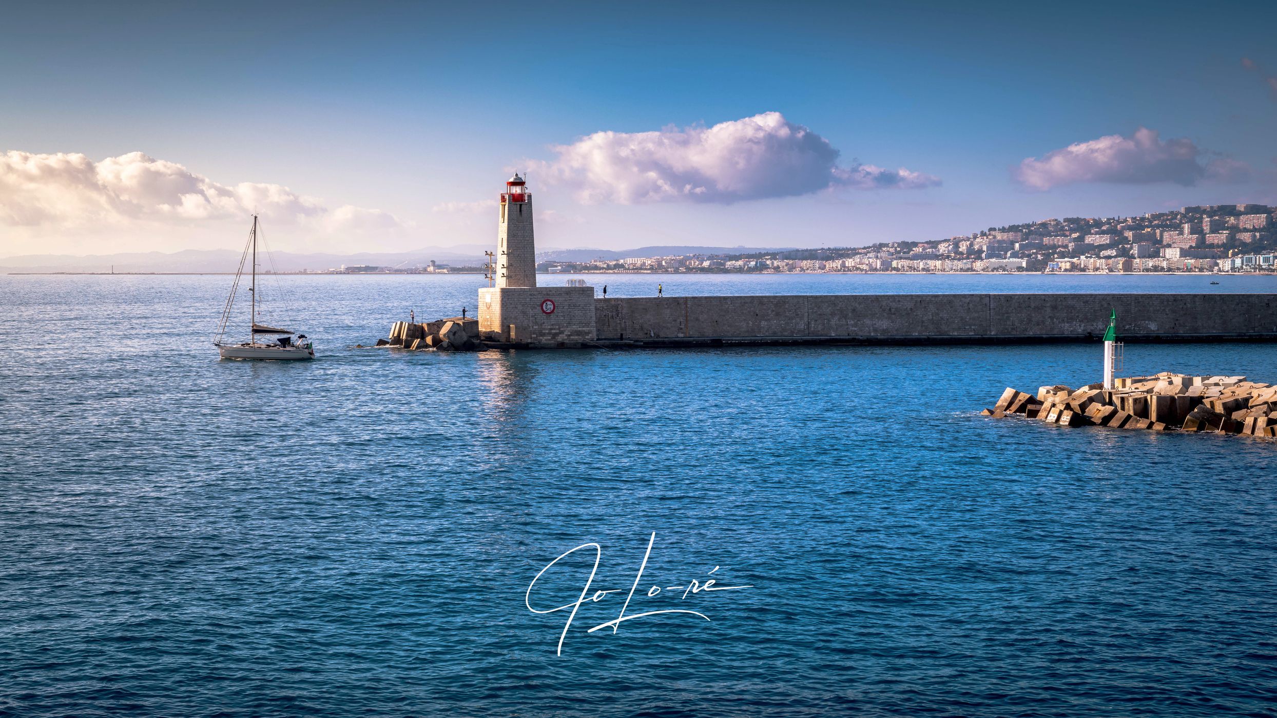 'Winter Repose at Port de Nice', France