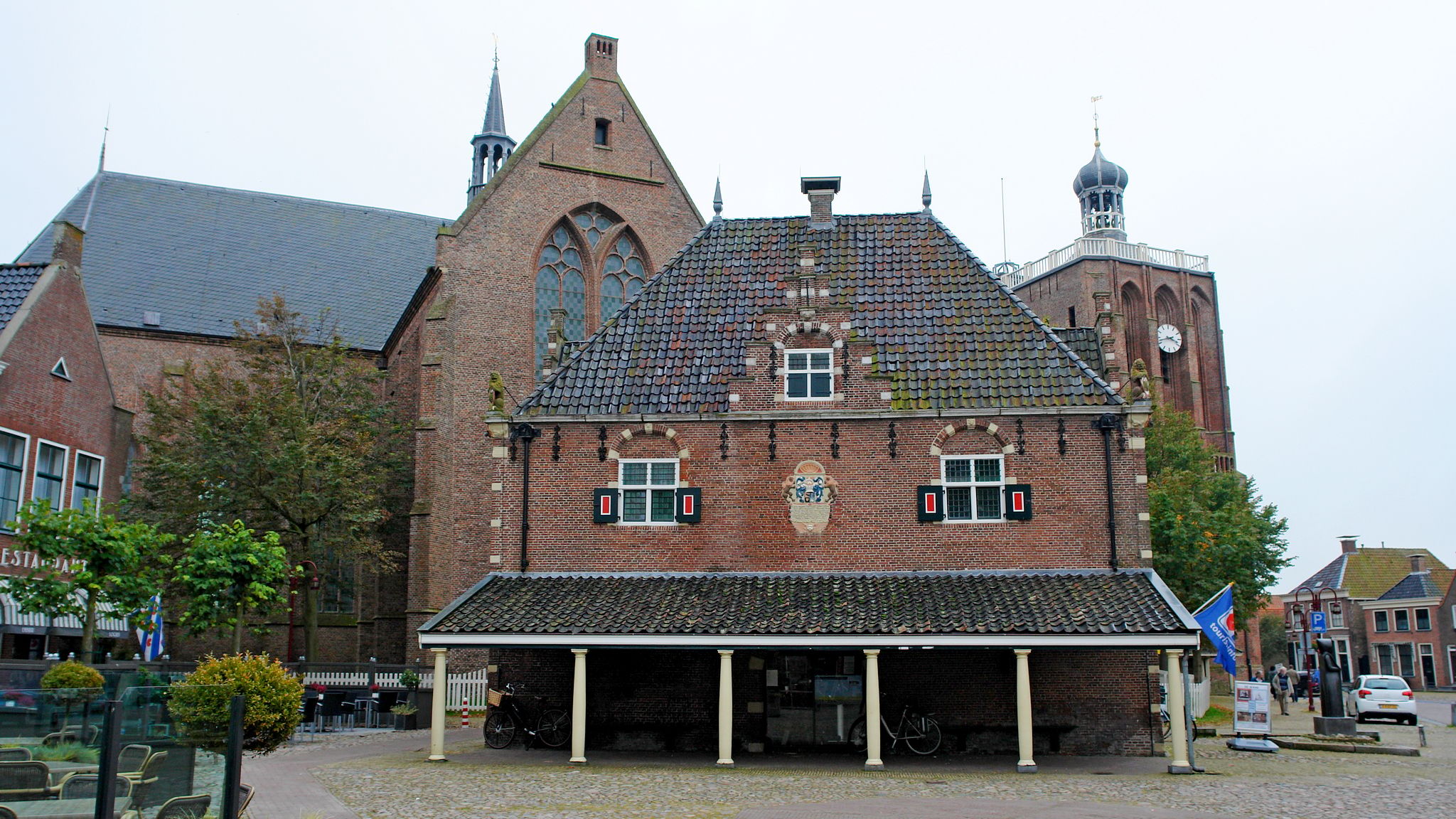 Workum Stadsplein de Merk, Netherlands