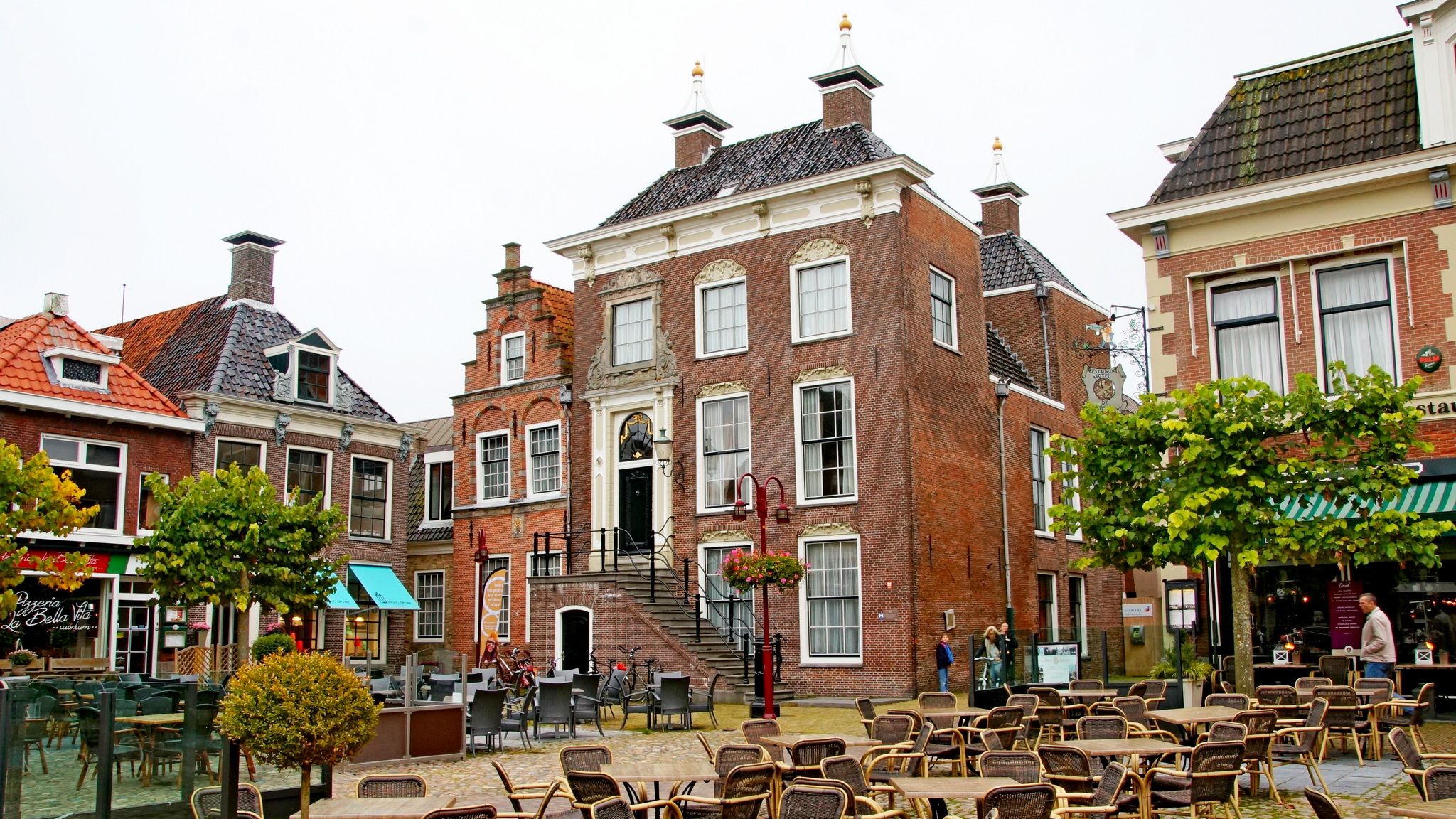 Workum Stadsplein de Merk, Netherlands