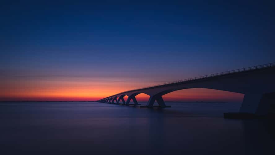 Zeeland Bridge Oosterschelde