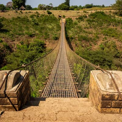 Abay Wire Bridge, Ethiopia