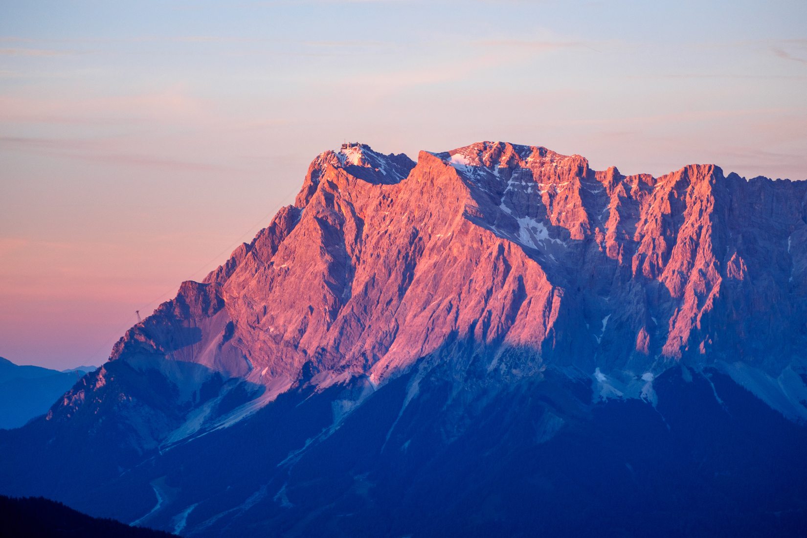 Alpine Glow / Zugspitze, Austria