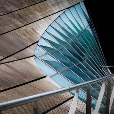 Arnhem Central Station - Outside roof of large hall, Netherlands