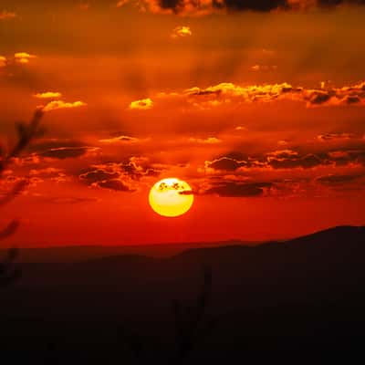 Bald Rock at Cheaha State Park, USA