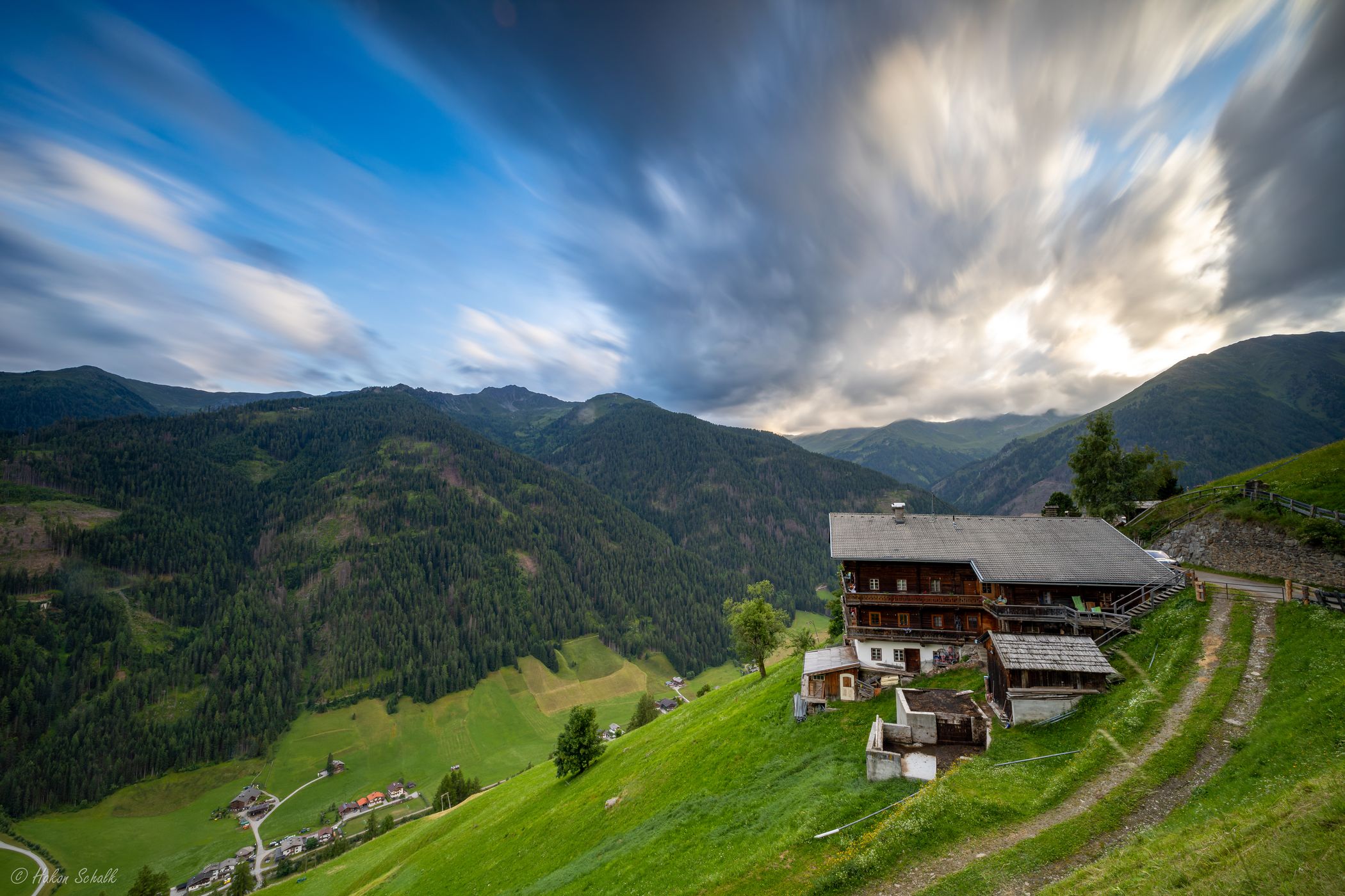 Bergbauernhof Innervillgraten, Austria