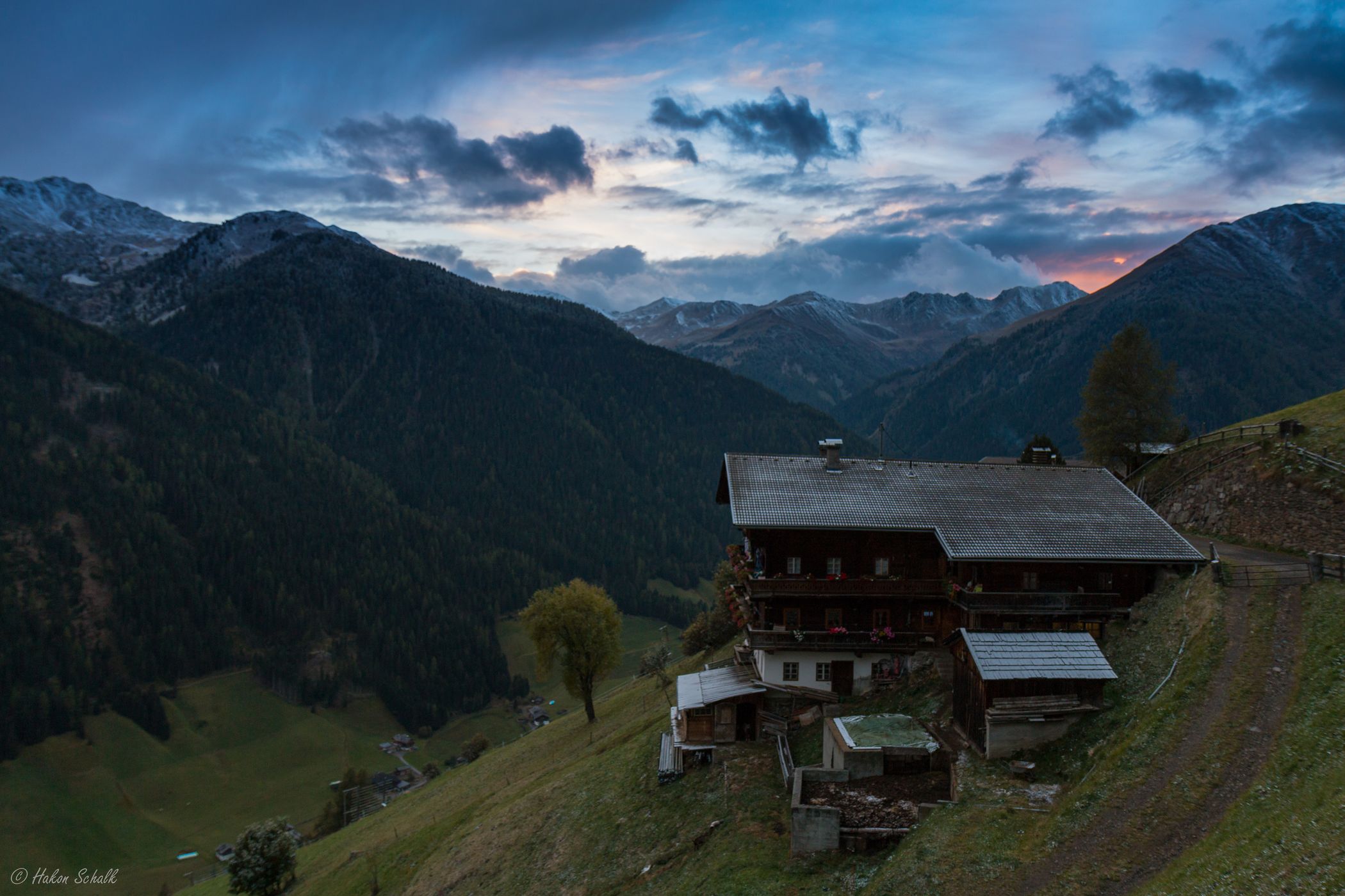 Bergbauernhof Innervillgraten, Austria