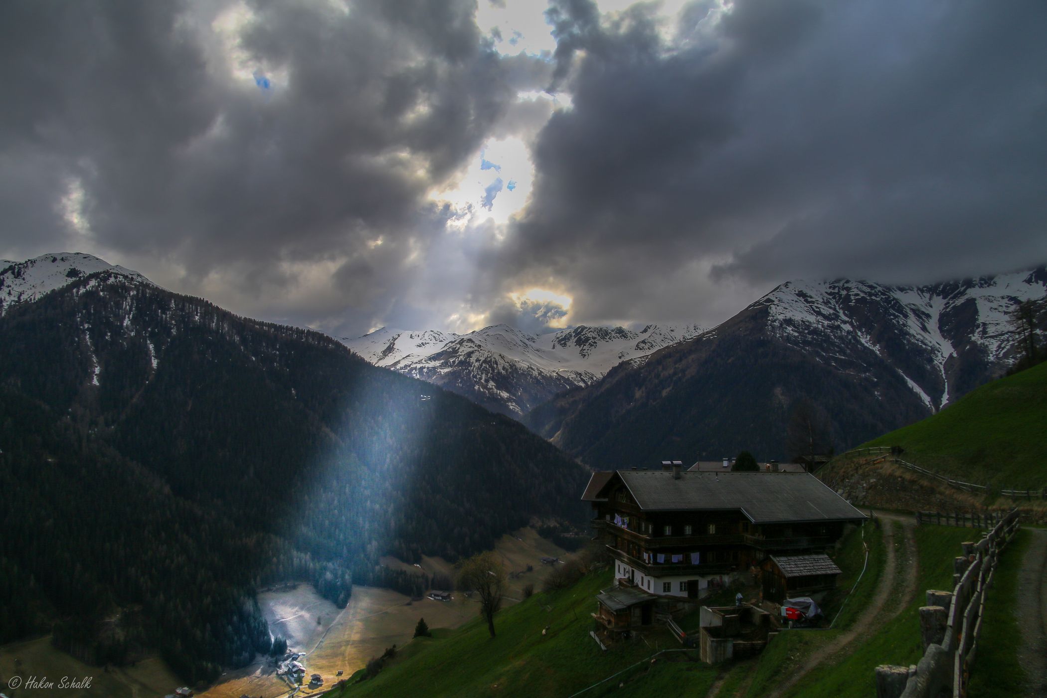 Bergbauernhof Innervillgraten, Austria