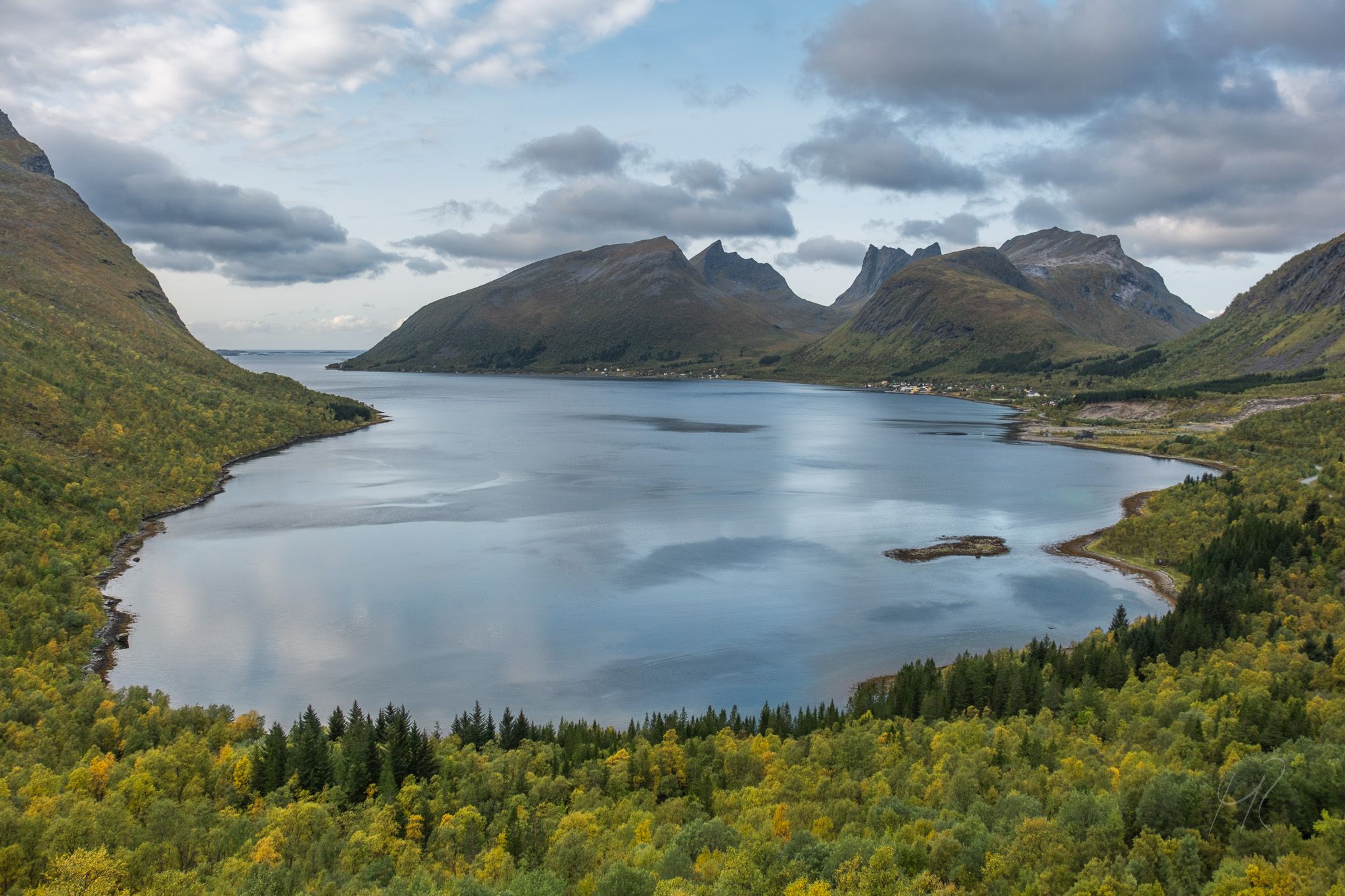 Bergsbotn viewing platform, Norway