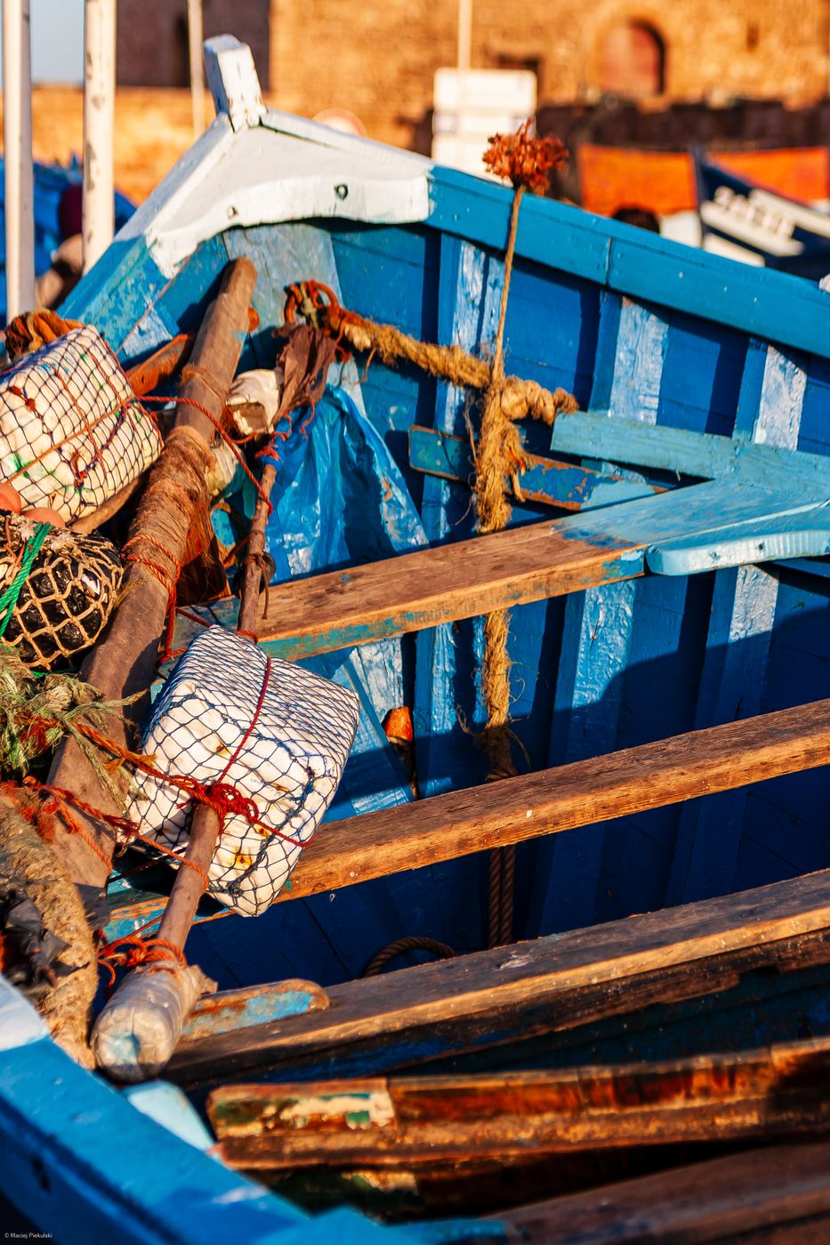 blaue Boote, Morocco