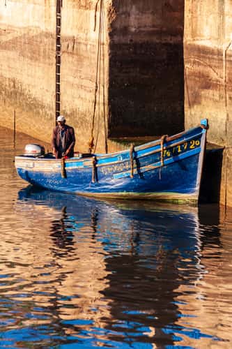 blaue Boote