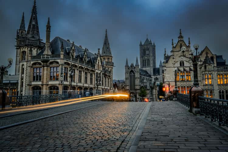 Bridge St-Michiels, Ghent