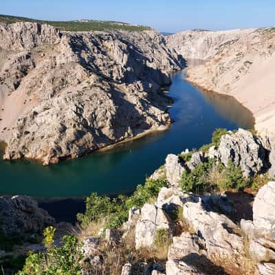 Canyon Zrmanje river, Croatia