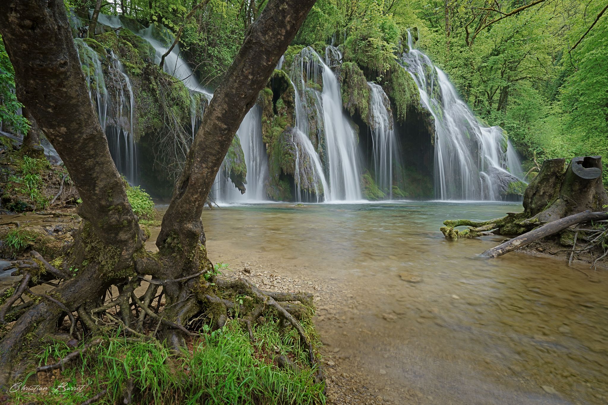 Cascade des tufs, Les Planches-prés-Arbois, France