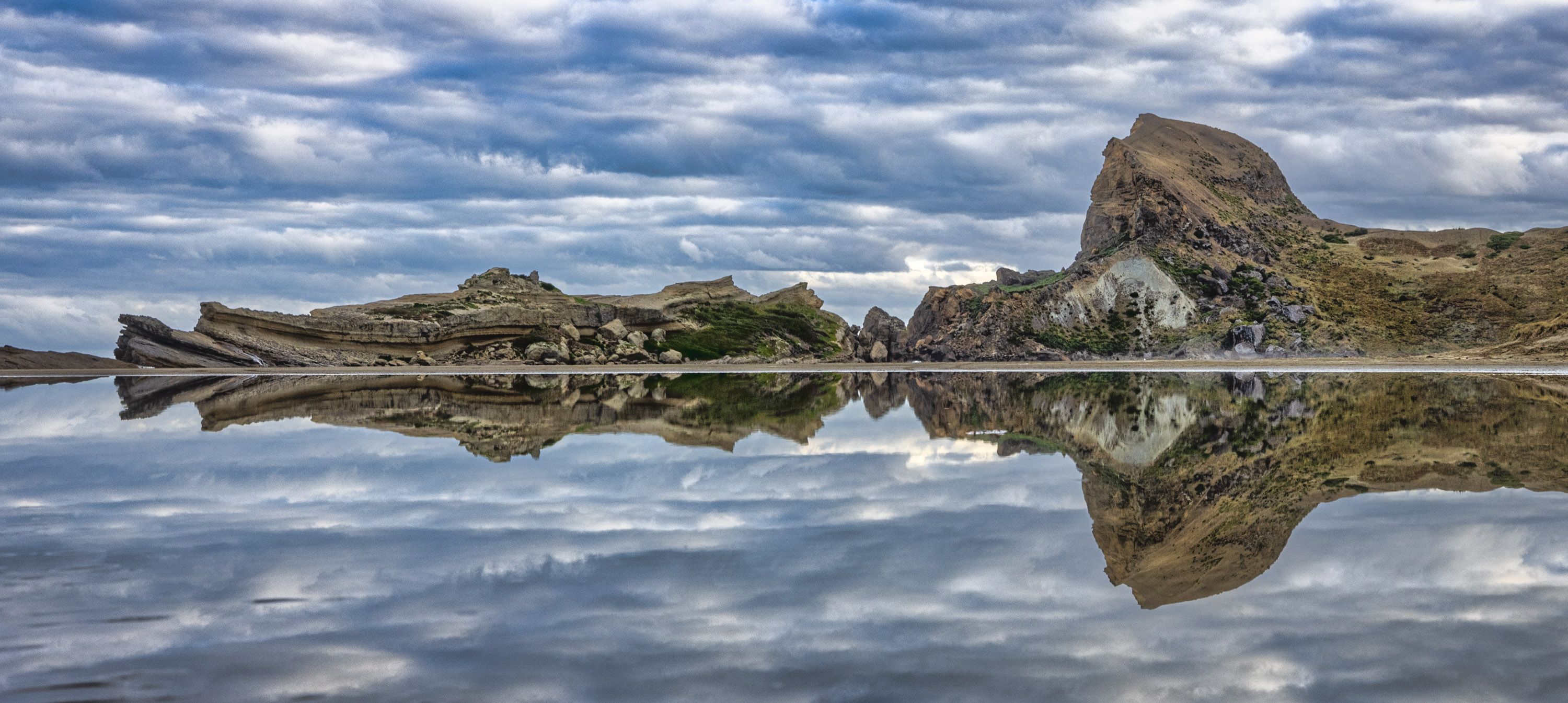 Castle Rock, Castlepoint,North Island, New Zealand